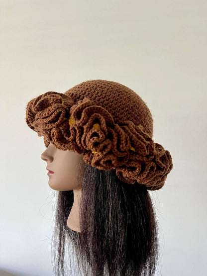 Xtra Ruffle Hat - Rainbow image