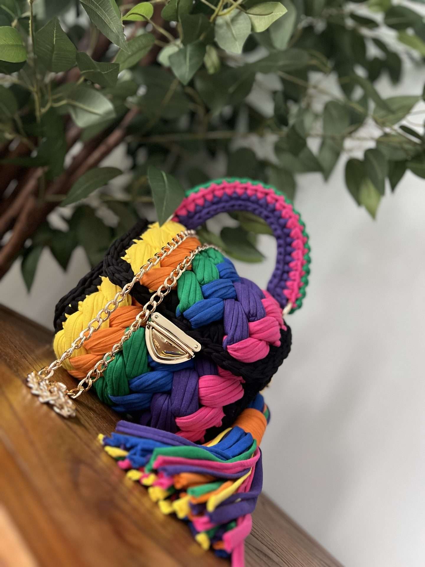 The Multicolored 'Marshmallow' Bag image 2