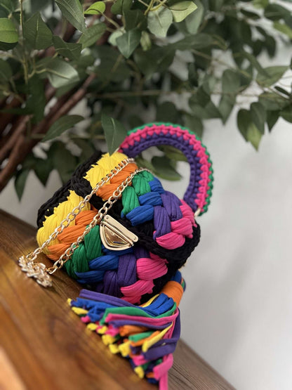 The Multicolored 'Marshmallow' Bag image 2